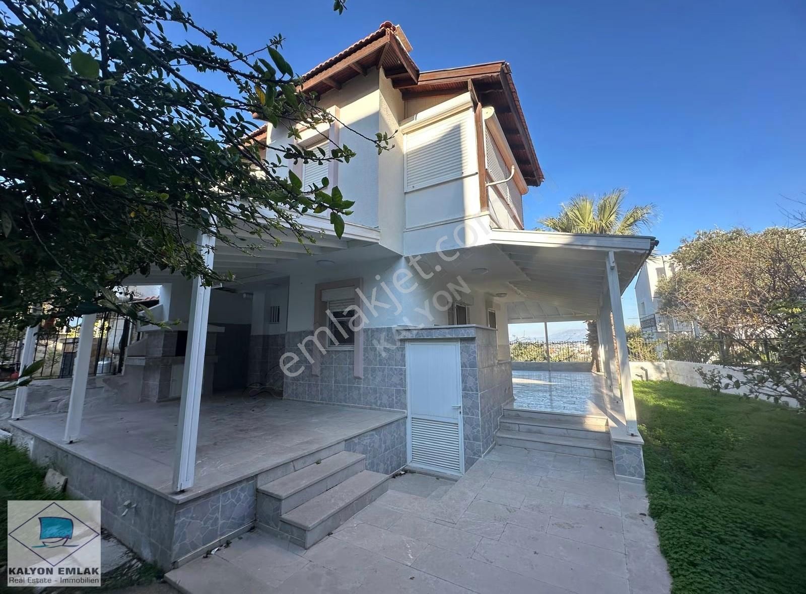 Çeşme Dalyan Alibostan Da Satılık Geniş Bahçeli 3+1 Villa - Görsel 7