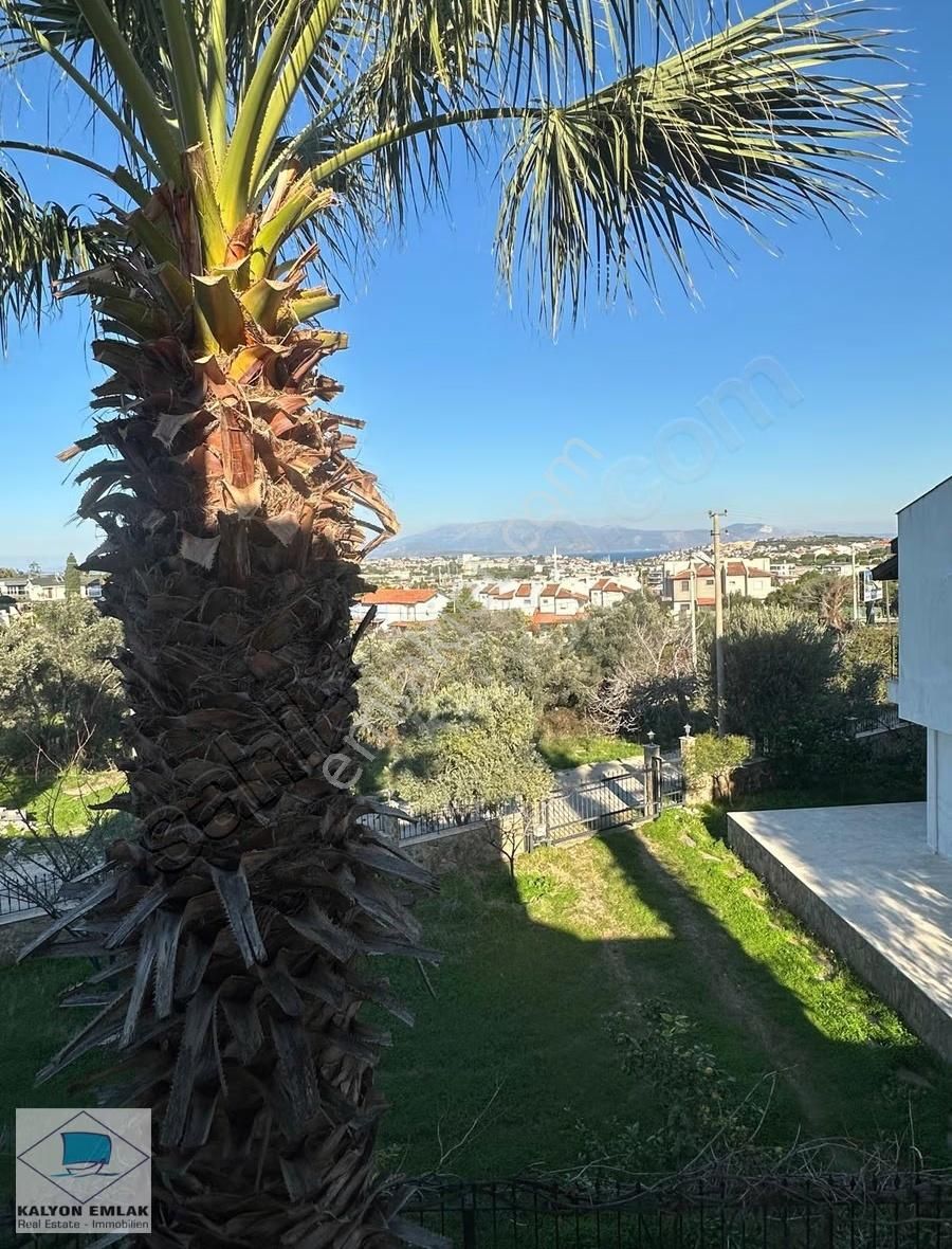 Çeşme Dalyan Alibostan Da Satılık Geniş Bahçeli 3+1 Villa - Görsel 14