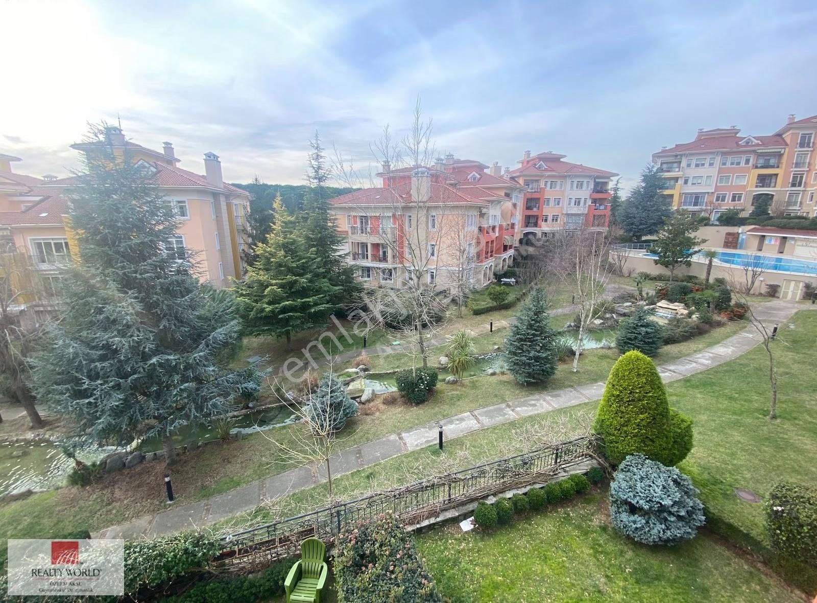 Özlem Aksu..rapsodi Evleri Peyzaj Manzaralı Kiralık 1+1 Daire - Görsel 10