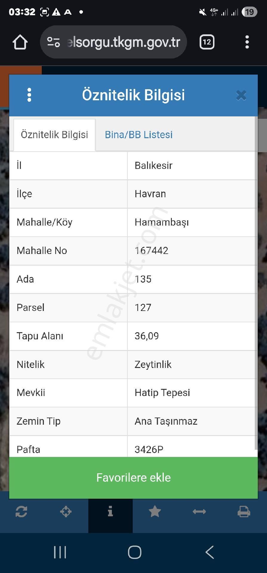 Fırsat Satılık Zeytinlik - Görsel 2
