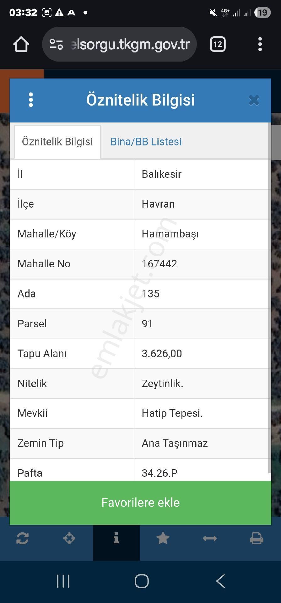 Fırsat Satılık Zeytinlik - Görsel 4