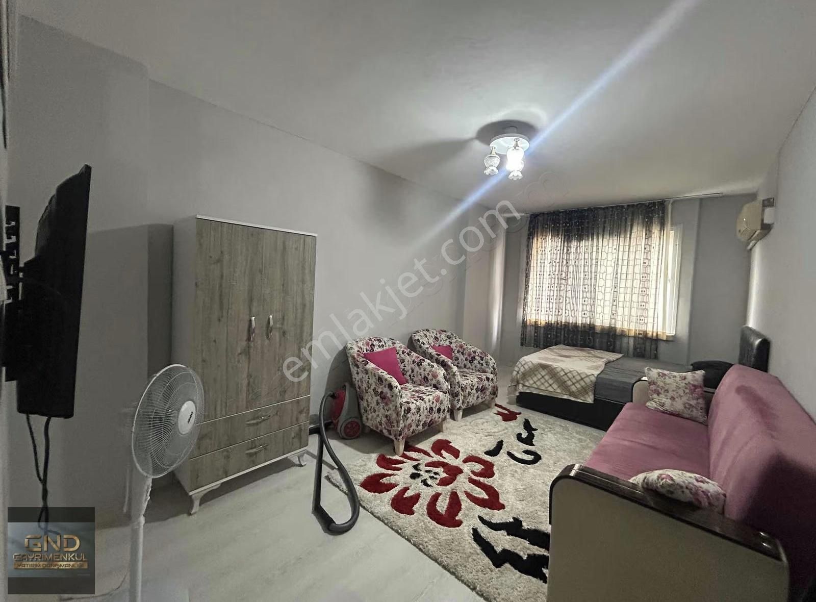 Gnd'den Çarşı Merkezde Eşyalı 1+0 Stüdyo Kiralık Daire