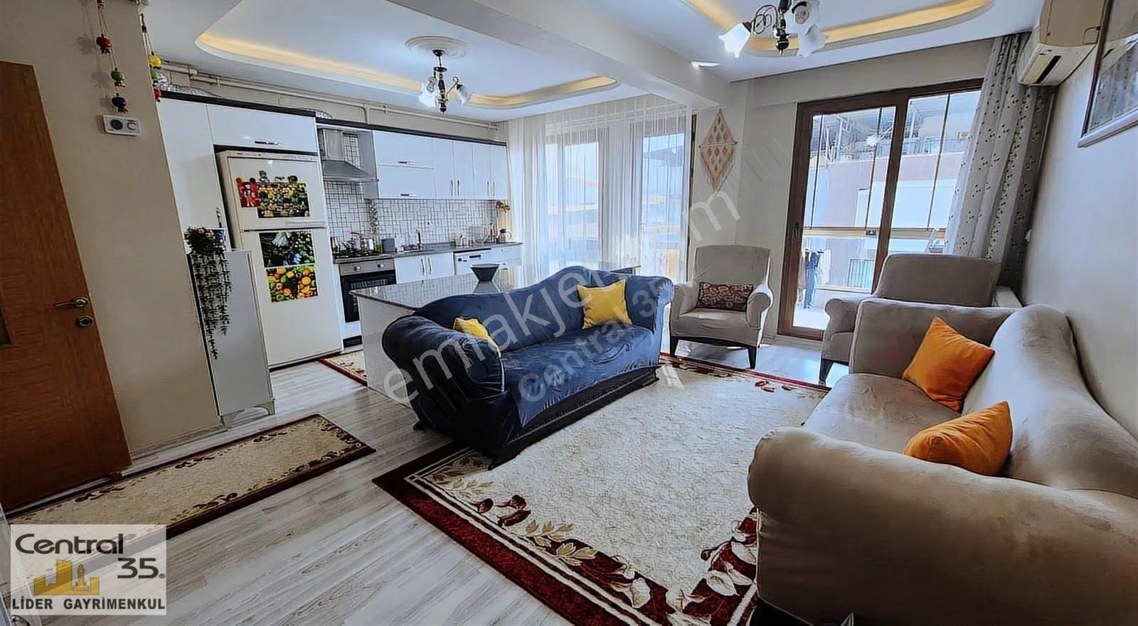 Central35 Akıncılar Mh. 103 M2 2+1 D.gaz Çift Balkon Kapalı Çatı - Görsel 8