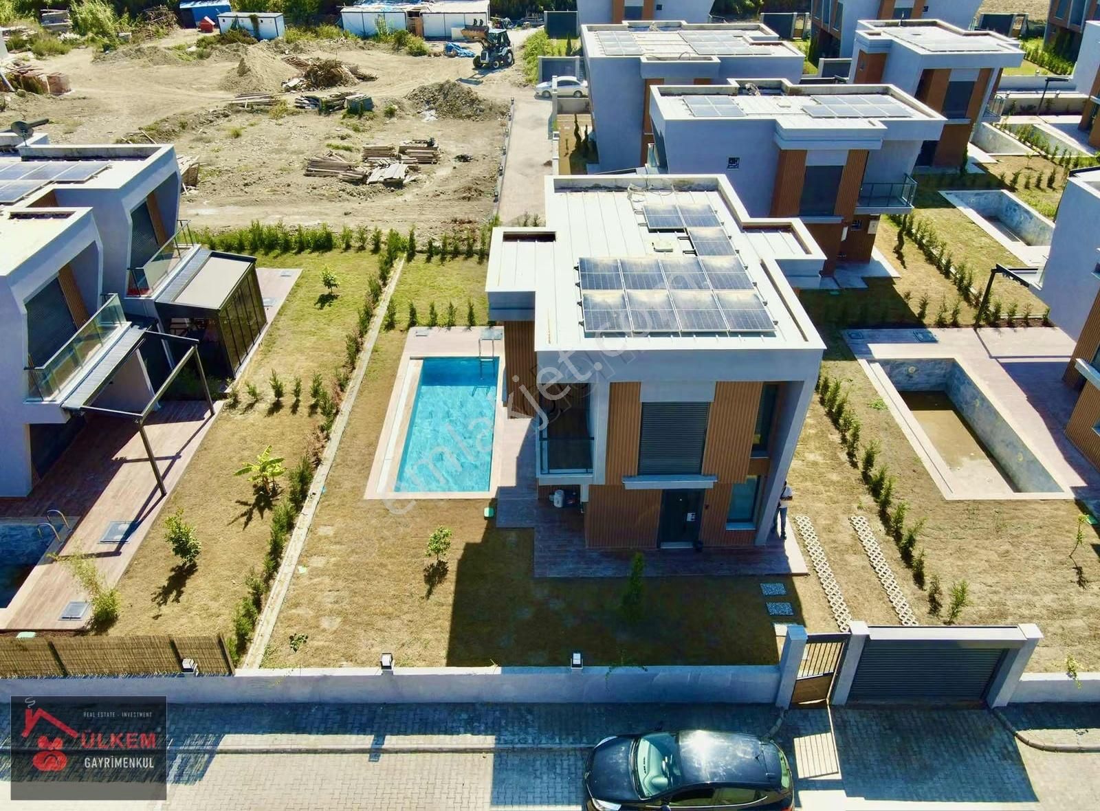 Denize 500 Mt Müstakil Özel Havuzlu Vadeli Ödemeli Villalar - Görsel 31