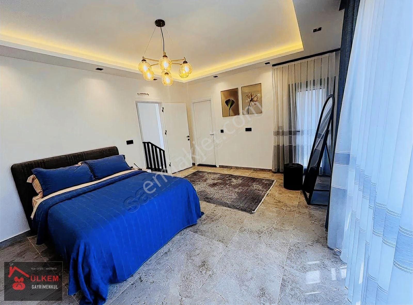 Deniz Manzaralı Doğa İle İçiçe 5+2 Müstakil Havuzlu Lüks Villa - Görsel 29