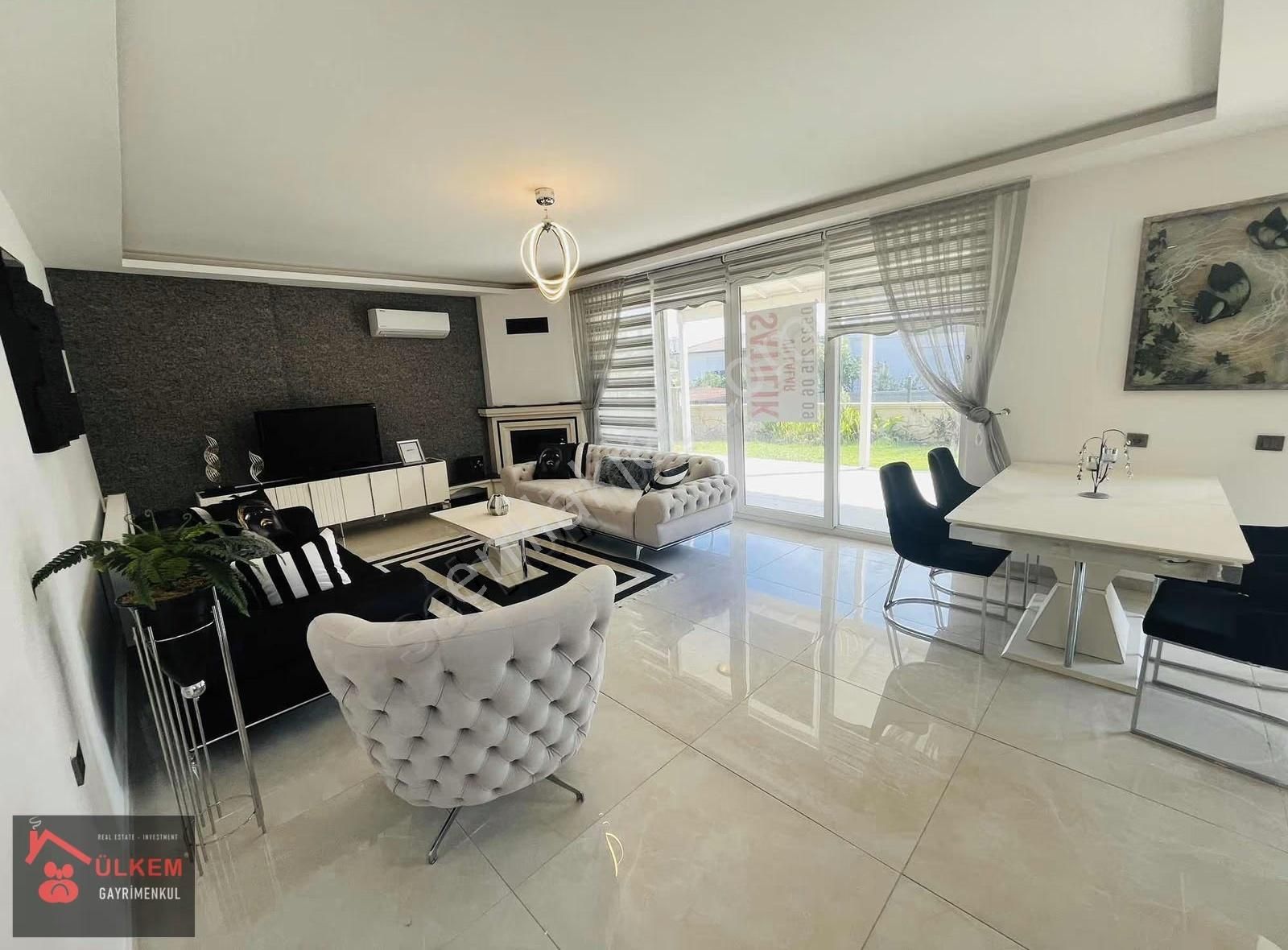 Avm Bölgesi 4+1 Müstakil Geniş Bahçeli Havuzlu Dğl Gazlı Villa - Görsel 10