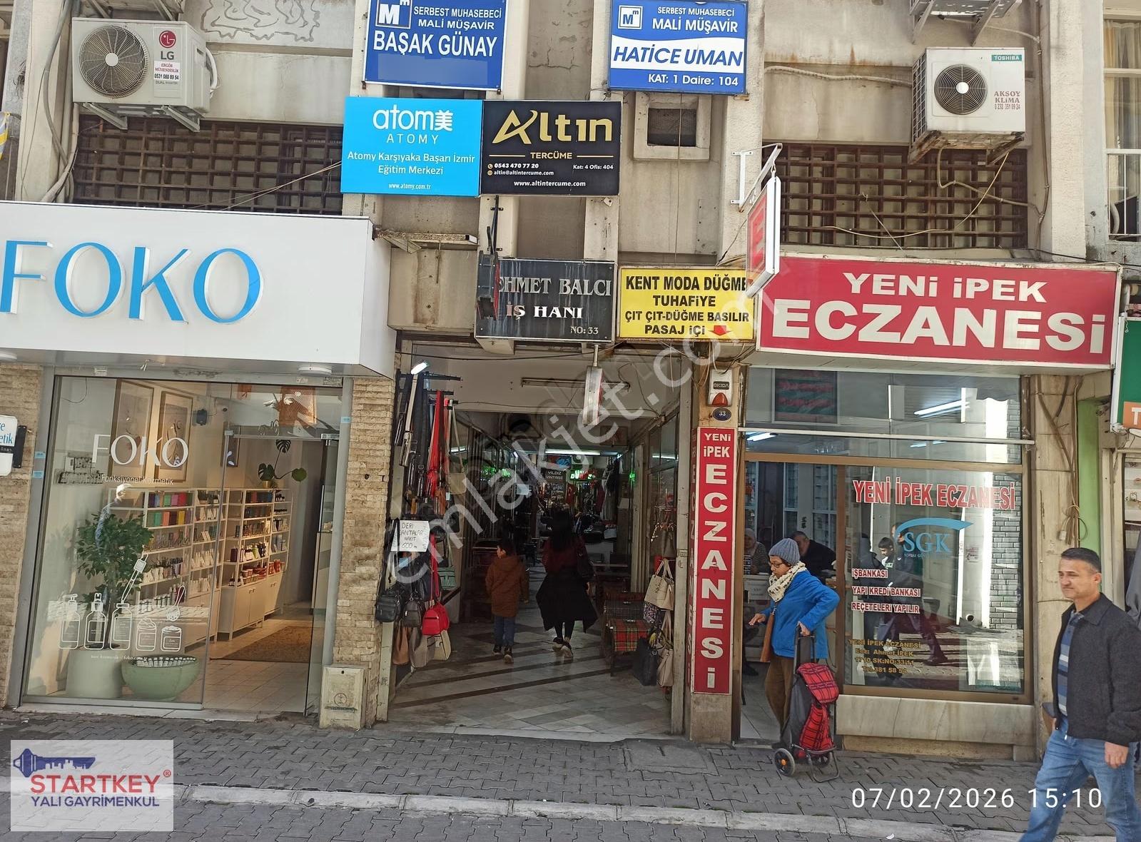 Karşıyaka Çarşı Eshot Sokağında Pasaj İçi Satılık Dükkan - Görsel 5
