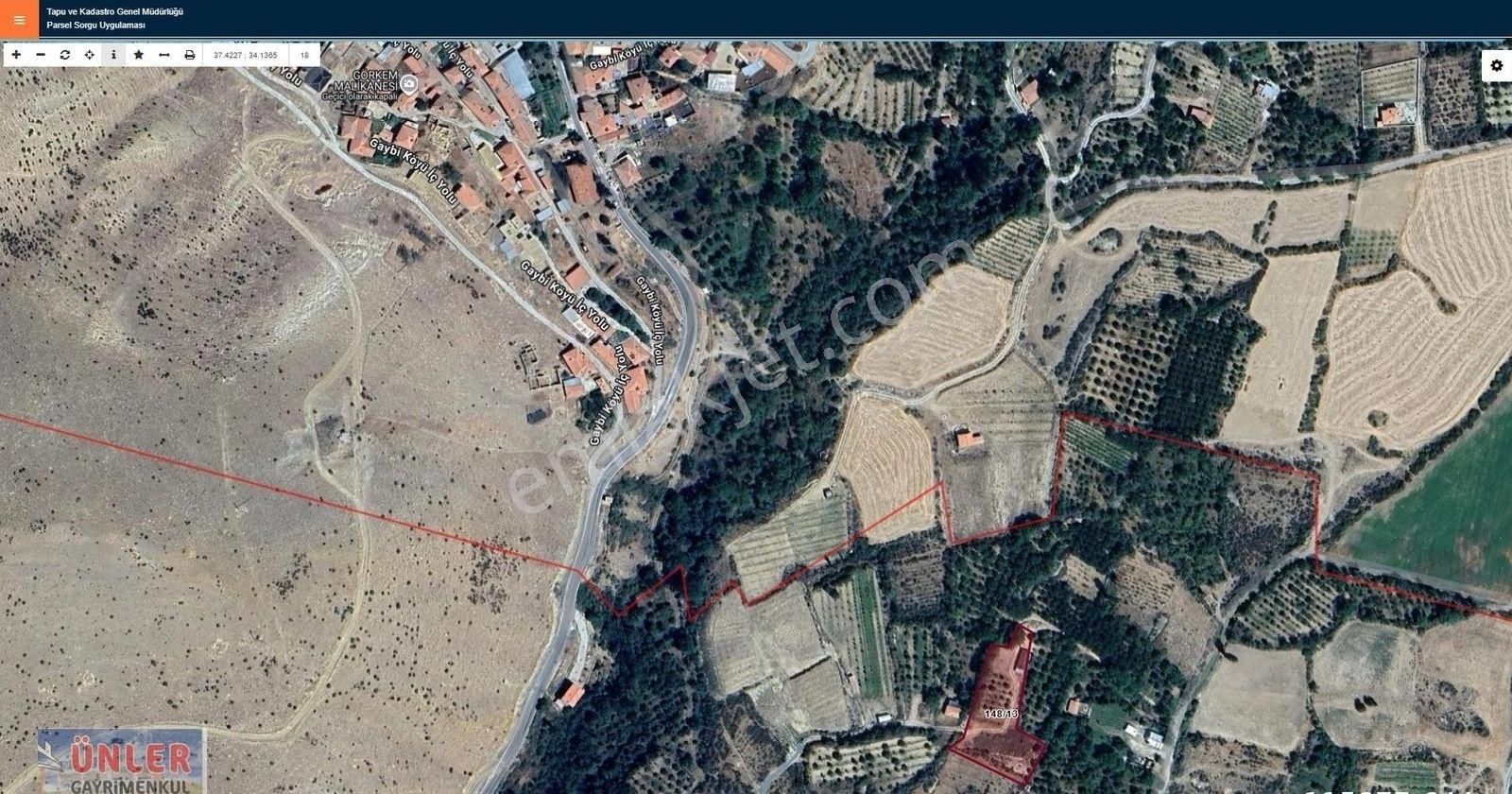 Büyükdede Köyünde 2650 Metrekare Bahçe 1+1 Ev Odunluk 50 Ağaç - Görsel 7