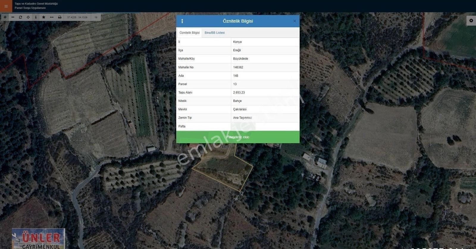 Büyükdede Köyünde 2650 Metrekare Bahçe 1+1 Ev Odunluk 50 Ağaç - Görsel 13