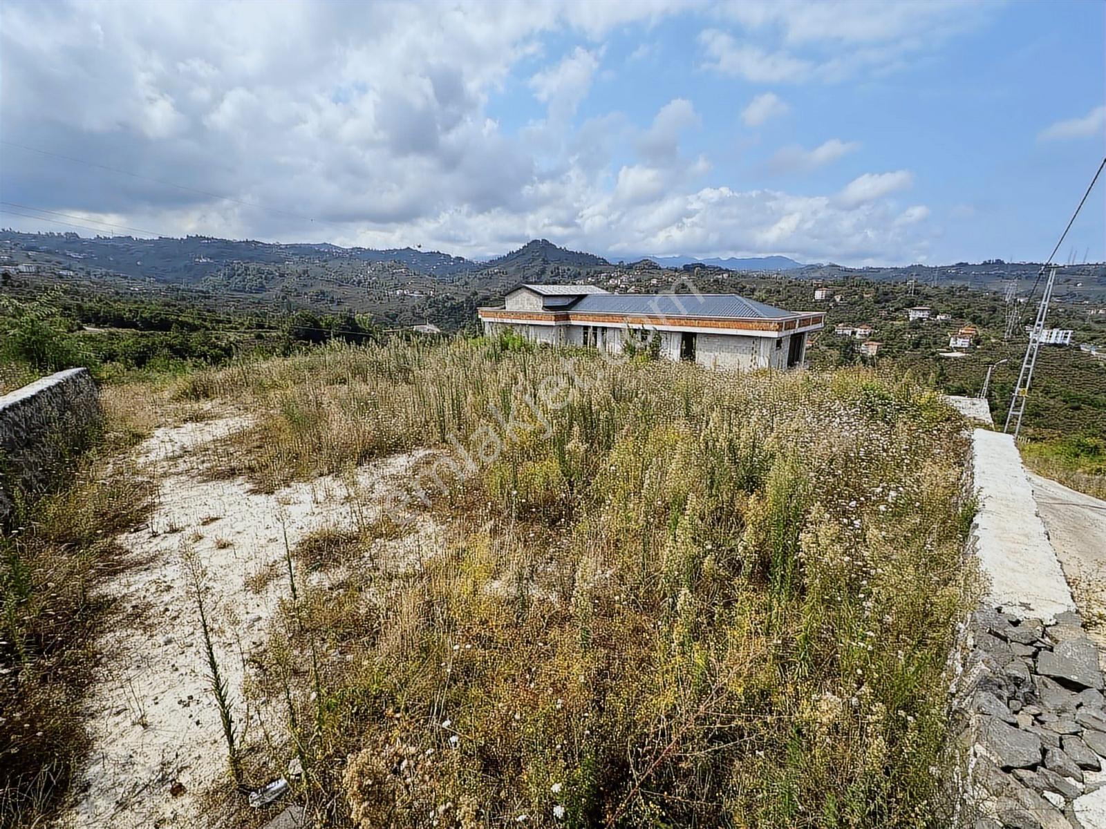 Giresun Piraziz'de Emsalsiz Deniz Manzaralı Satılık Villa Arsası - Görsel 3