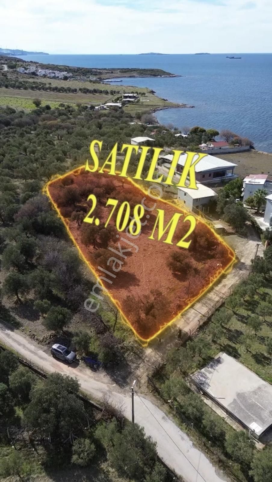 İzmir Çaltılıdere Mah. Yarımada İçerisinde 2.708m2 Muhteşem Arsa - Görsel 13
