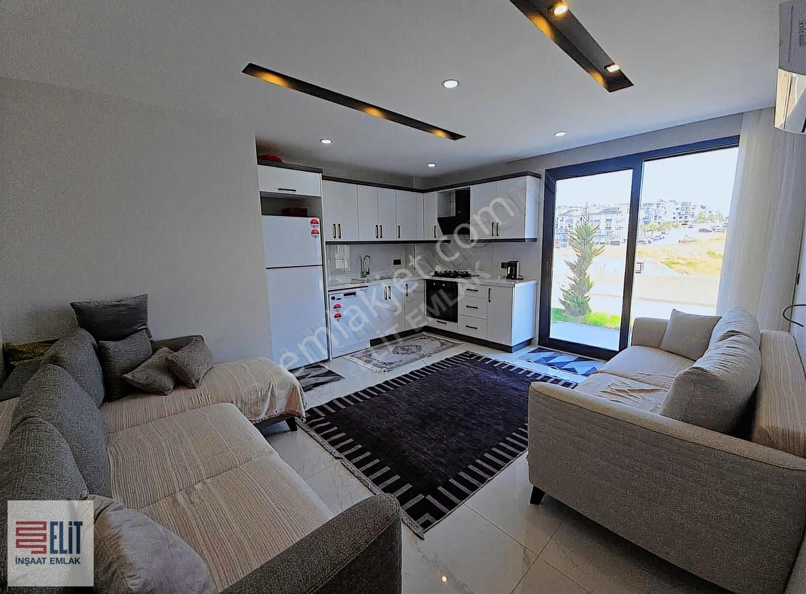 Didimde Merkezi Konumda,havuzlu Eşyalı Sıfır 2+1 Daire - Görsel 11