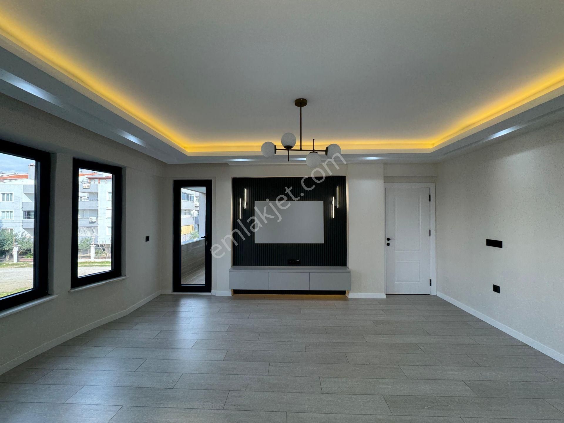 🟠🟠alfa'dan Akçay'da Satılık Lüx Tasarımlı Ön Cephe Arakat Çift Balkon Ayrı Mutfak 3+1 Daire E - Görsel 34