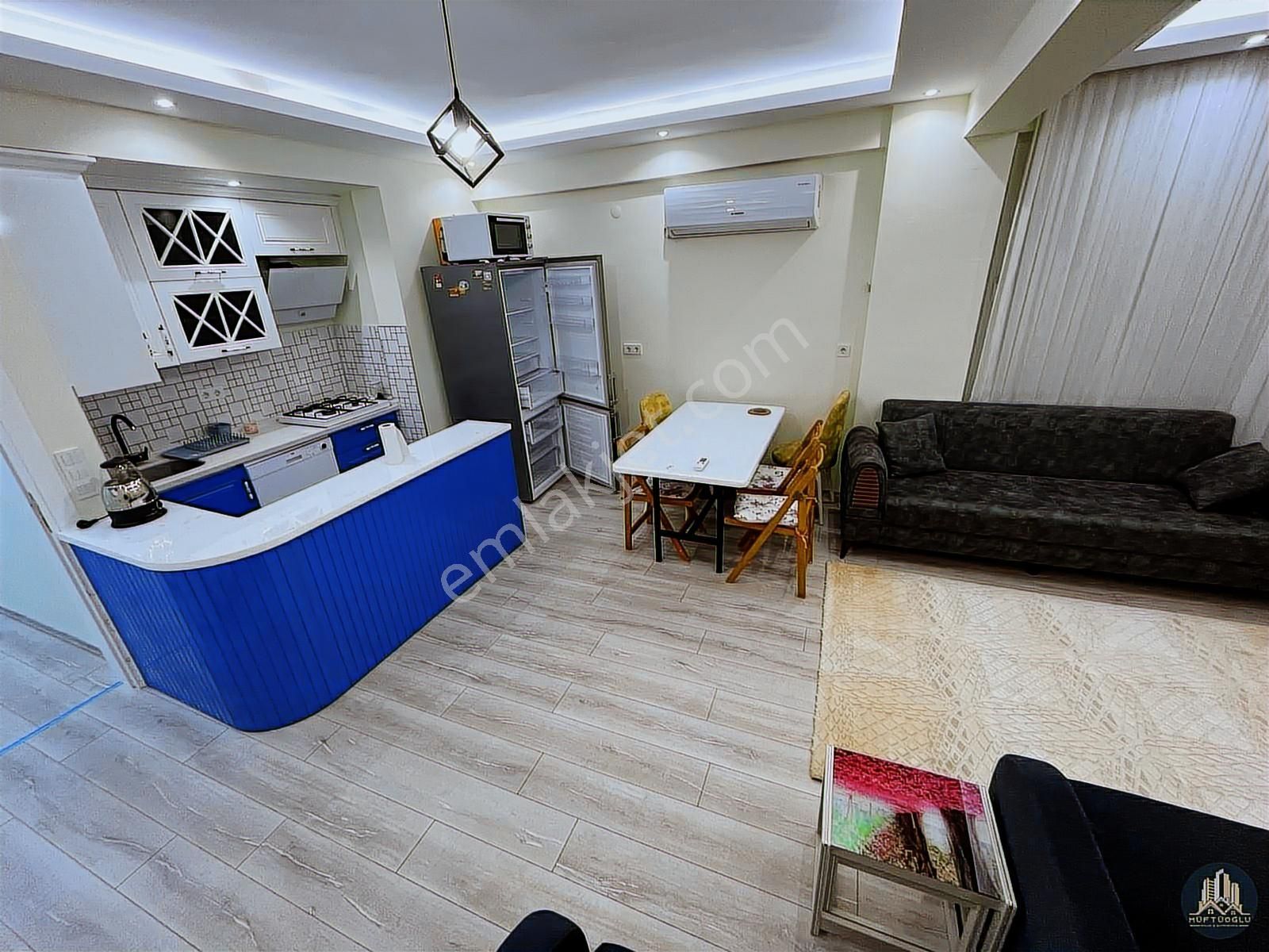 Anamur Güzelyurt Mahallesinde Denize Sıfır Eşyalı 1+1 Daire - Görsel 16