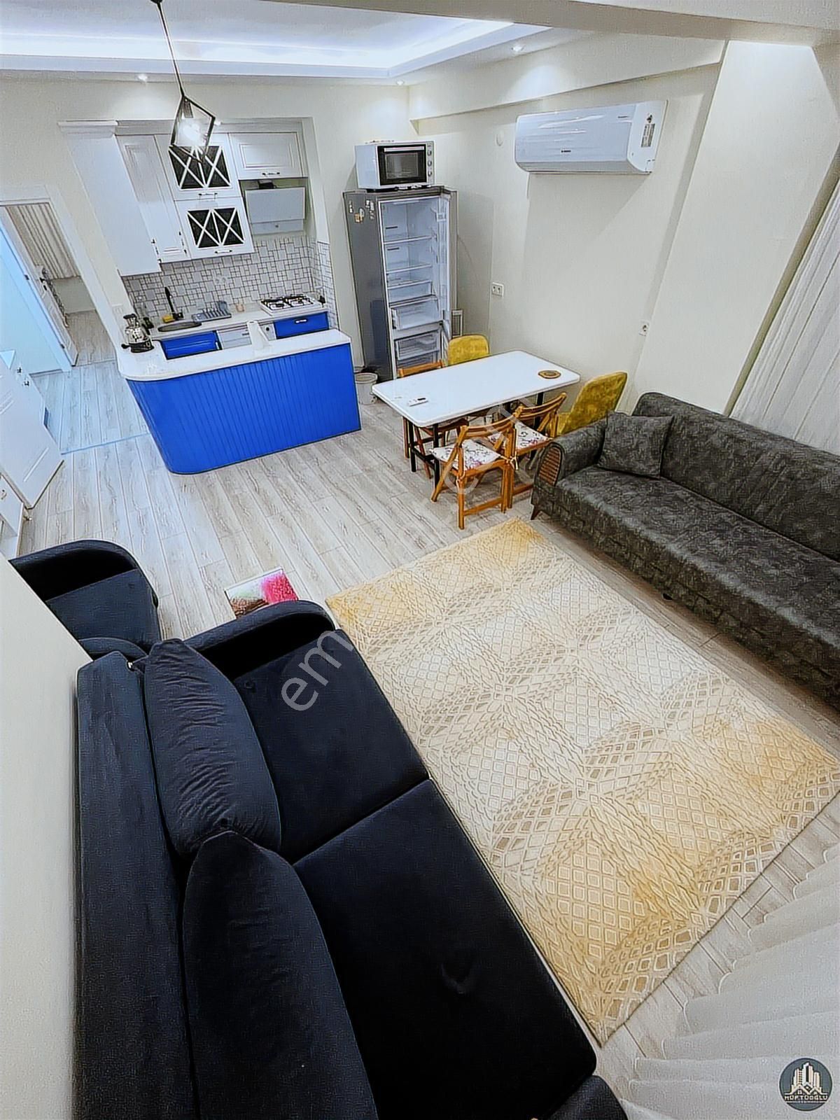 Anamur Güzelyurt Mahallesinde Denize Sıfır Eşyalı 1+1 Daire - Görsel 7