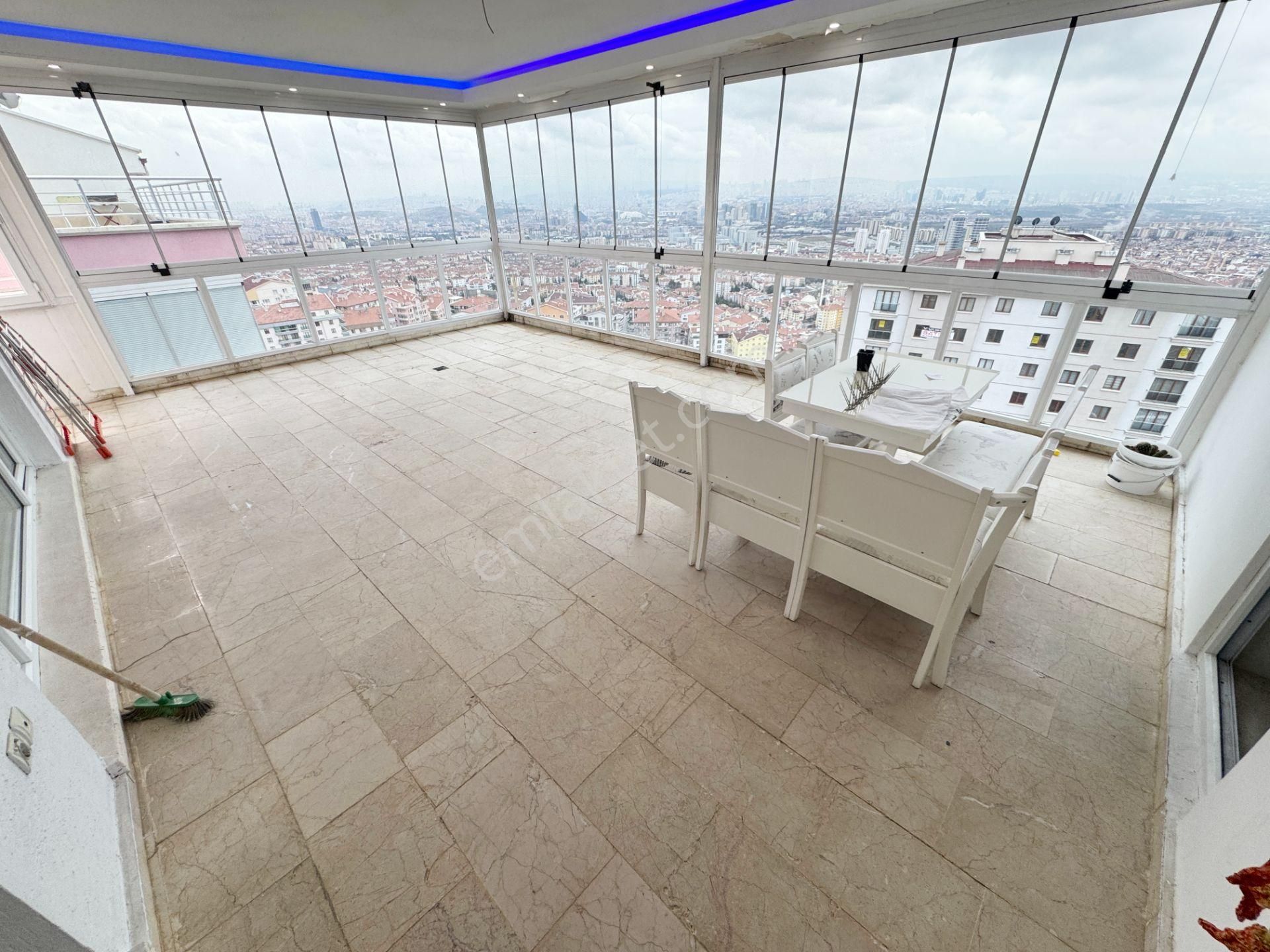 6+1 Bulvar Paraleli 2 Daire Olmaya Uygun Ankara Manzaralı Teras - Görsel 34