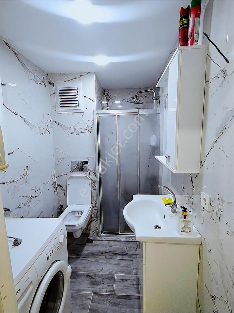 Kundu Oteller Bölgesinde Havuzlu Sitede 1+1 Eşyalı Giriş Kat - Görsel 7