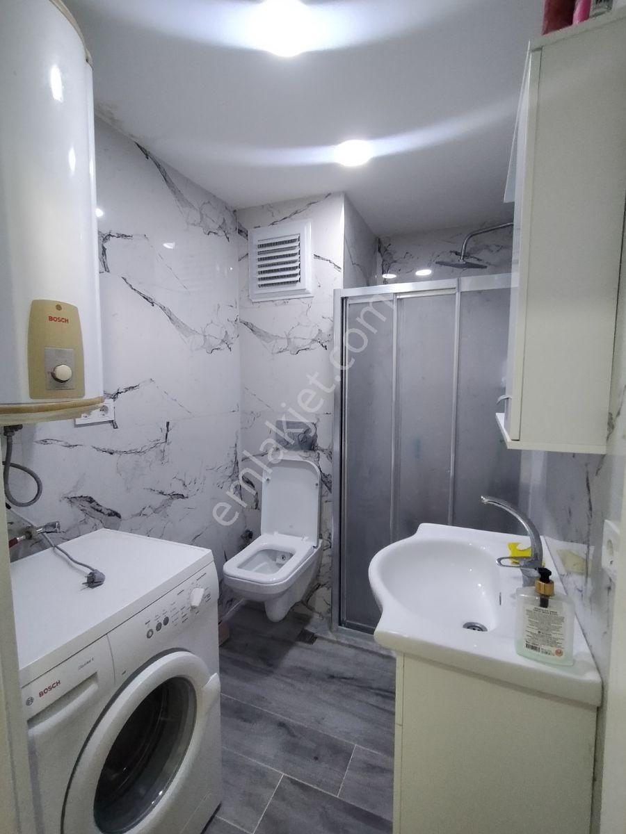 Kundu Oteller Bölgesinde Havuzlu Sitede 1+1 Eşyalı Giriş Kat