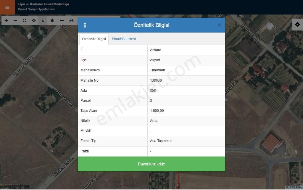 Akyurt Timurhan Mahallesi Piri Reis'te Yatırımlık Arsa - Görsel 6
