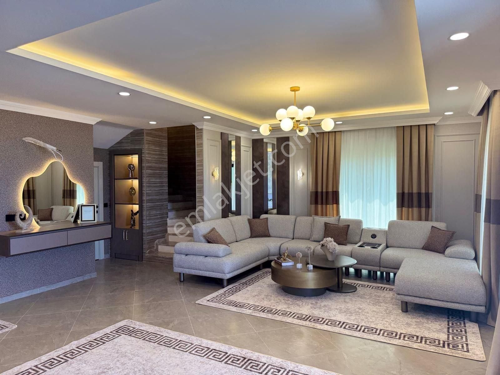 Alanya / Kargıcak – Panoramik Deniz Ve Kale Manzaralı Lüks 4+1 Özel Villa - Görsel 7