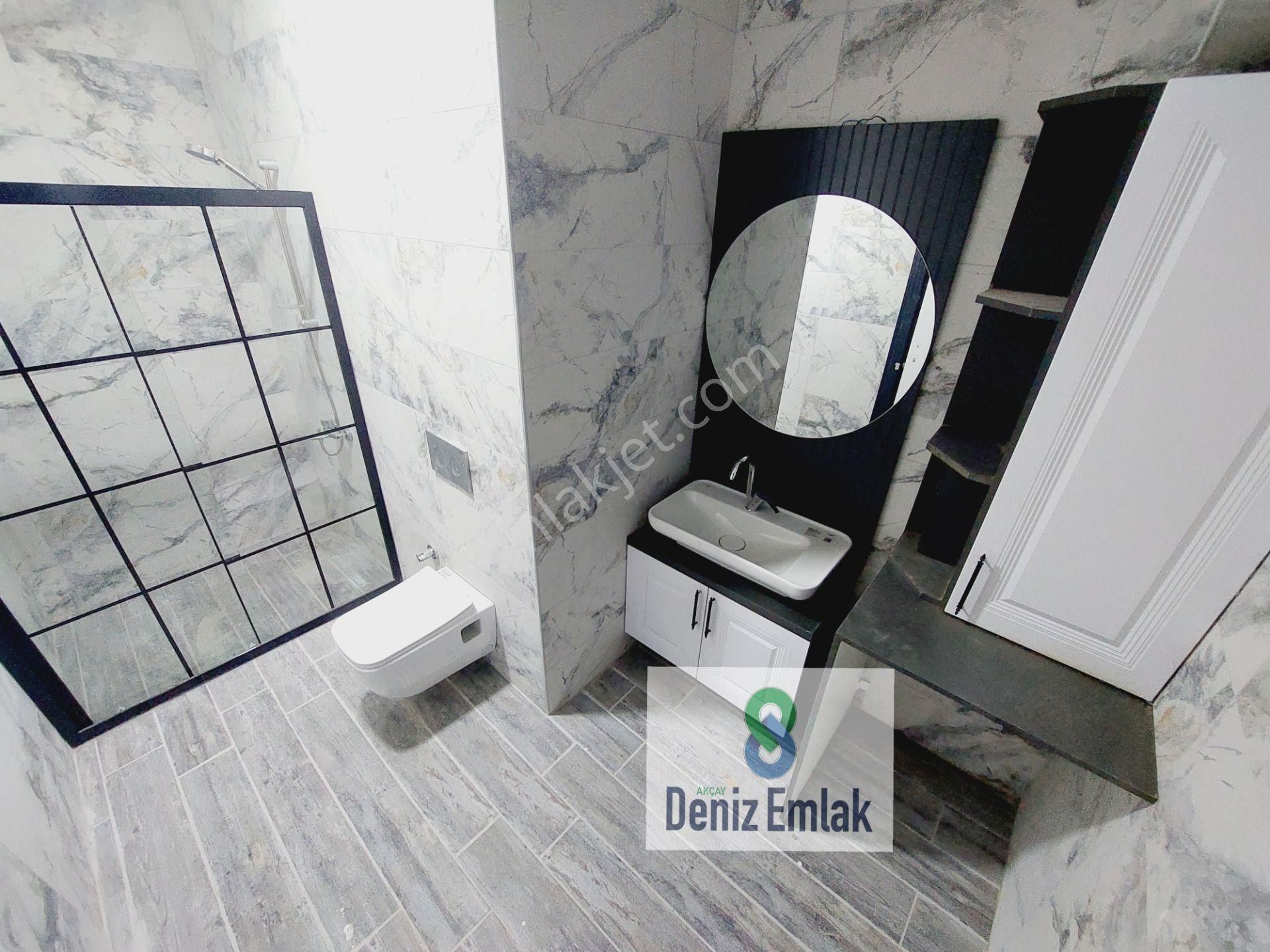 Denizden Akçayda Öncephe Kapalı Otoparklı Yerden Isıtmalı Satılık 3+1 Dubleks Daire. - Görsel 6