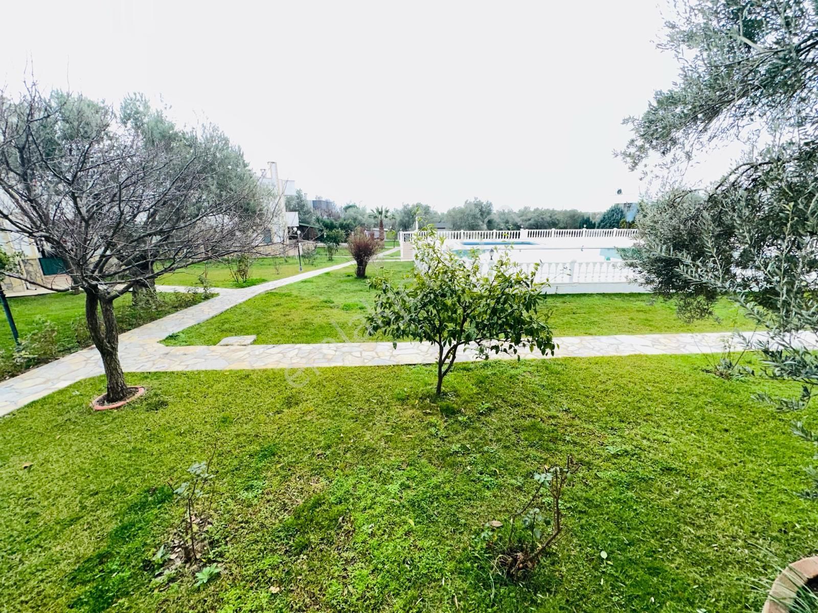 Güre De 3+1 Deniz Manzaralı Çift Havuzlu Satılık Müstakil Ev - Görsel 23