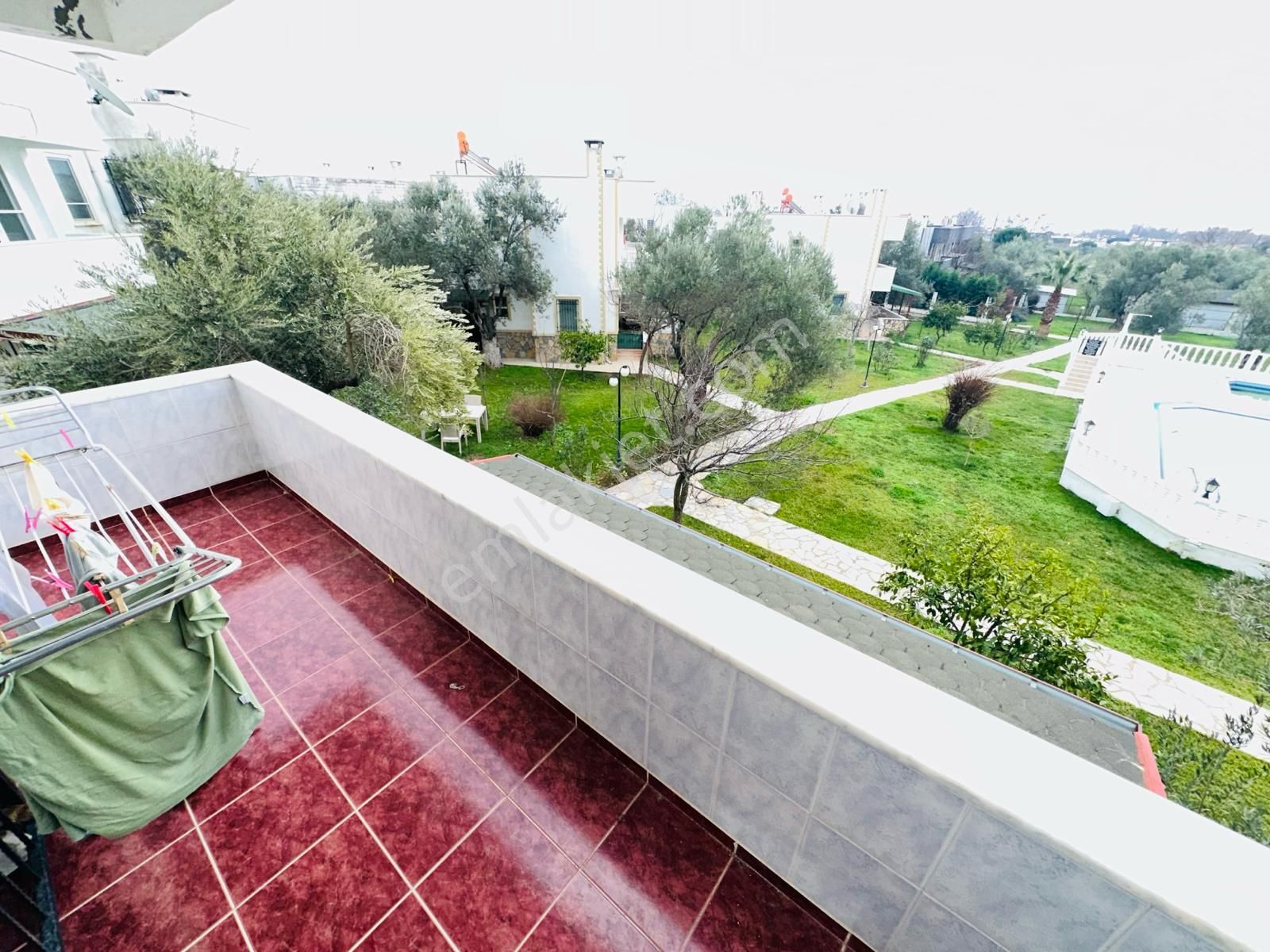 Güre De 3+1 Deniz Manzaralı Çift Havuzlu Satılık Müstakil Ev - Görsel 16