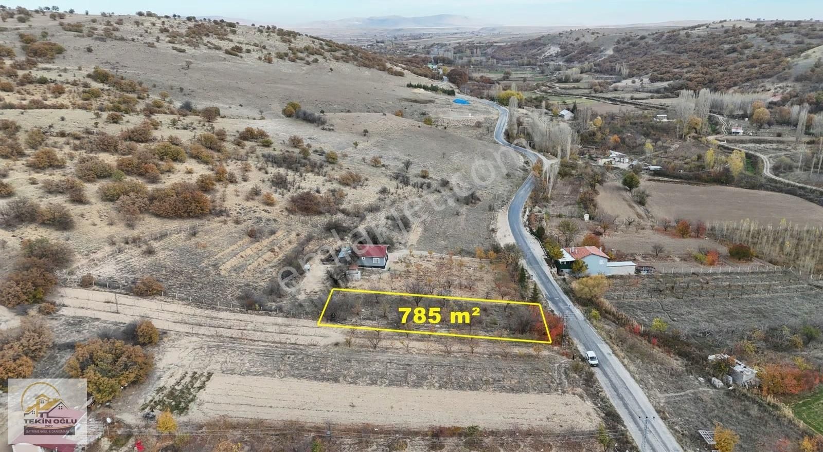 Çomaklar'da Asvalt Yola Sıfır 785 M² Müstakil Bahçelik Tarla - Görsel 14