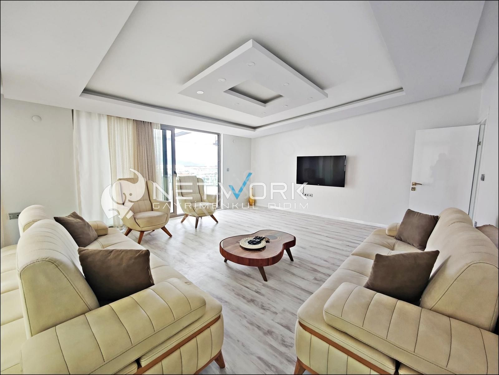 Atatürk Bulvarı Üzerinde Deniz Manzaralı,2+1 Eşyalı Dubleks - Görsel 5