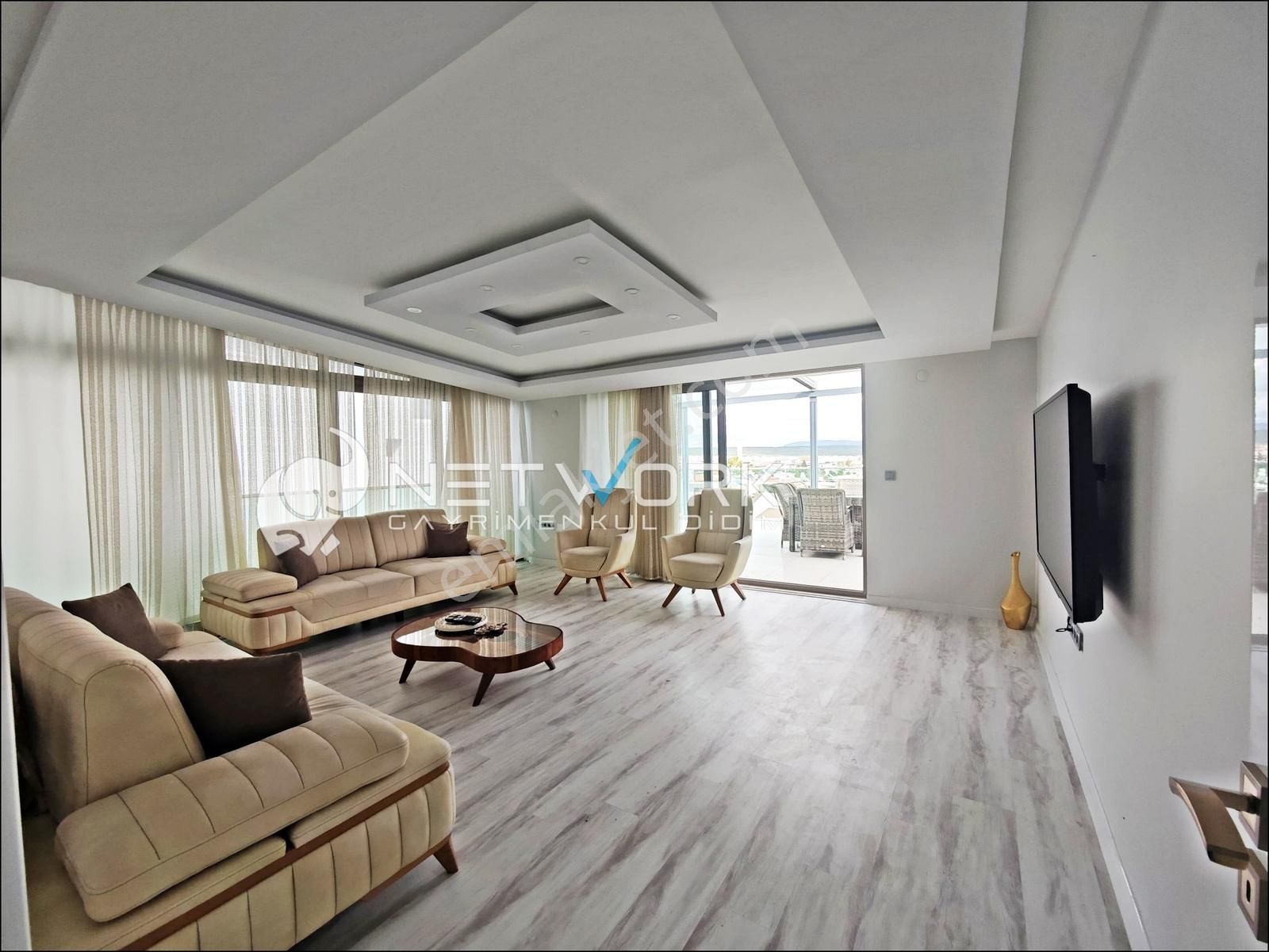 Atatürk Bulvarı Üzerinde Deniz Manzaralı,2+1 Eşyalı Dubleks - Görsel 2