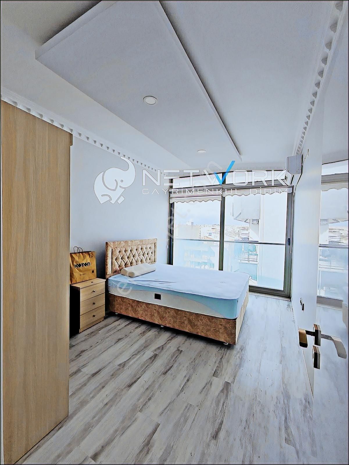 Atatürk Bulvarı Üzerinde Deniz Manzaralı,2+1 Eşyalı Dubleks - Görsel 27