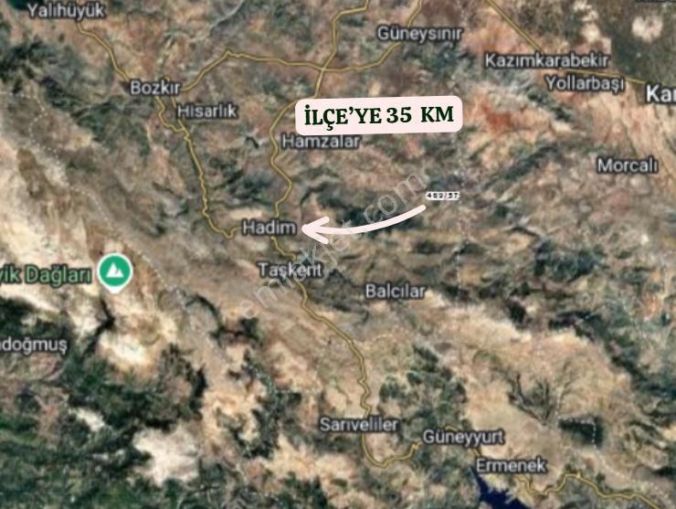 Konya Hadim Göynükkışla Köyünde 1.678 M² Bağ Satılıktır - Görsel 5
