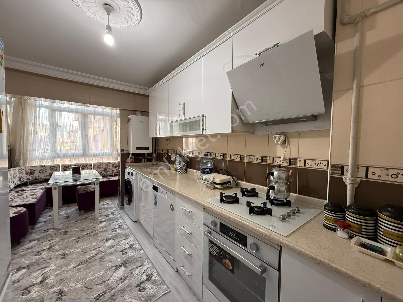 Bahçelerüstün'de Şehir Manzaralı Full Yapılı Ara Kat 3+1 Daire .. - Görsel 2