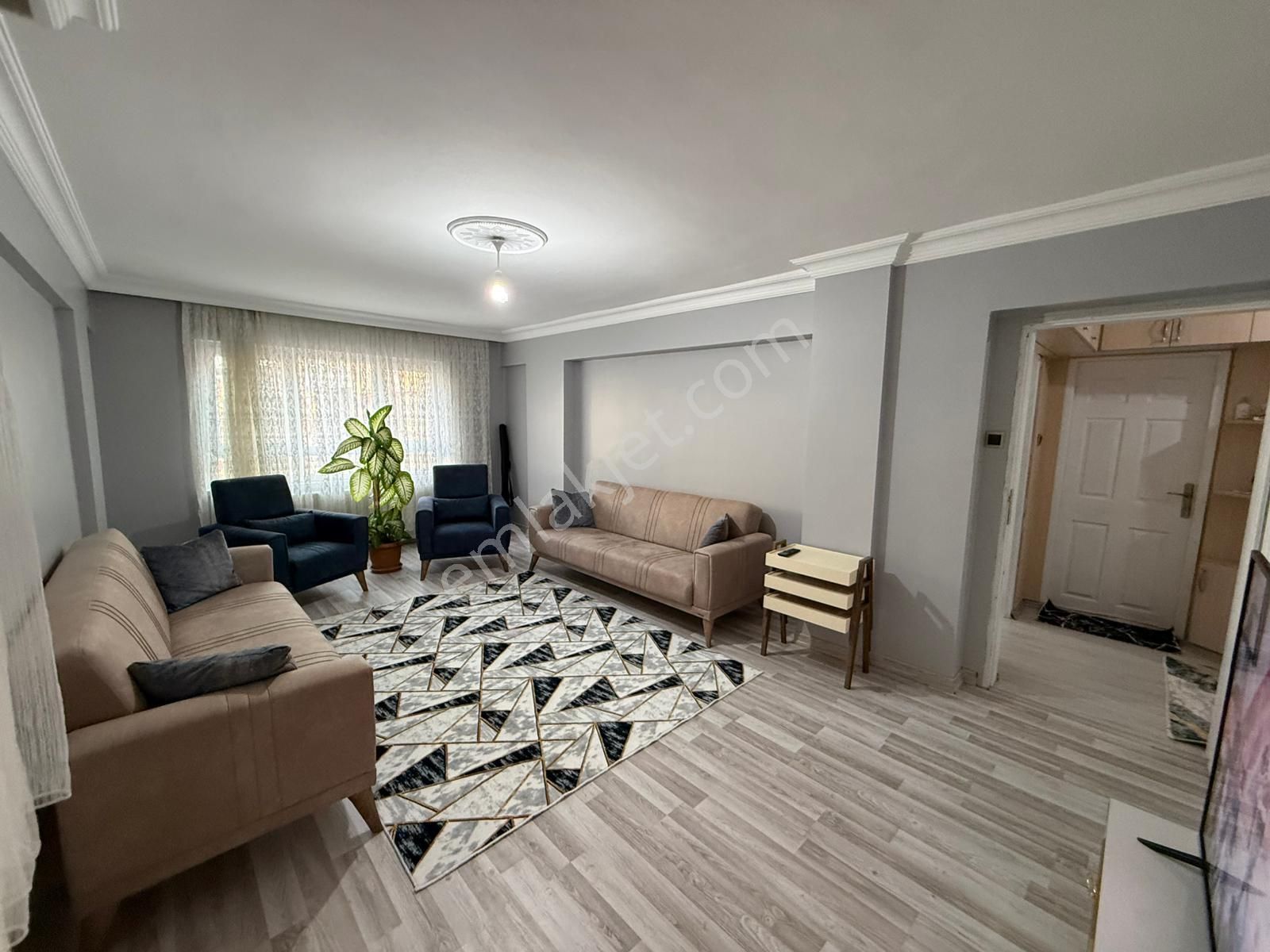 Bahçelerüstün'de Şehir Manzaralı Full Yapılı Ara Kat 3+1 Daire .. - Görsel 8