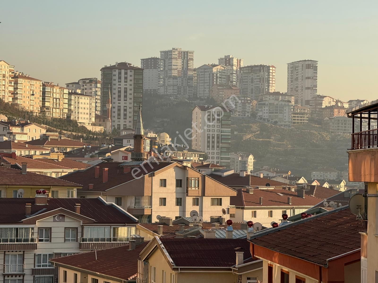 Bahçelerüstün'de Şehir Manzaralı Full Yapılı Ara Kat 3+1 Daire .. - Görsel 6