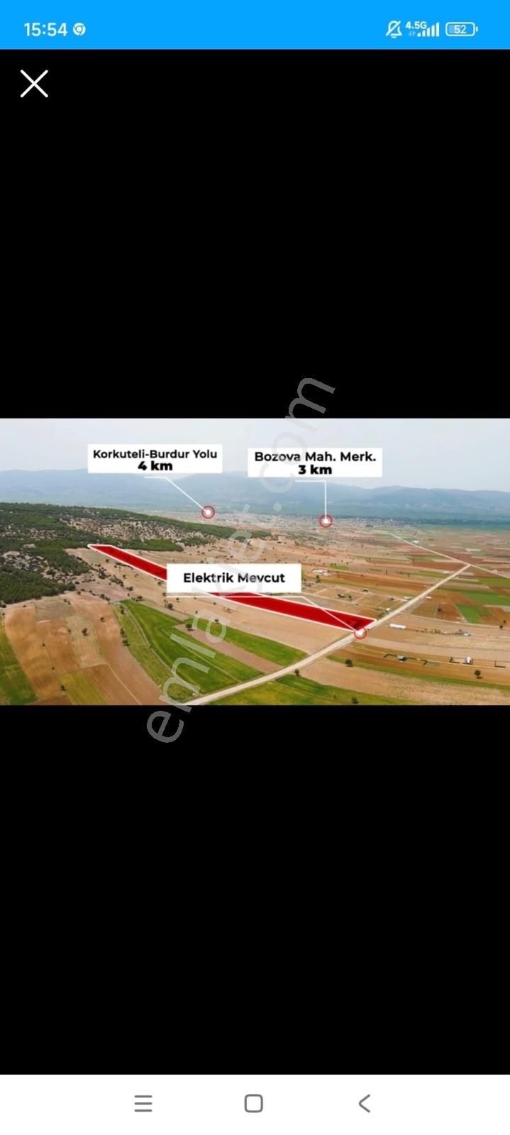 Antalya ,korkuteli ,bozova Satılık Tarla - Görsel 19