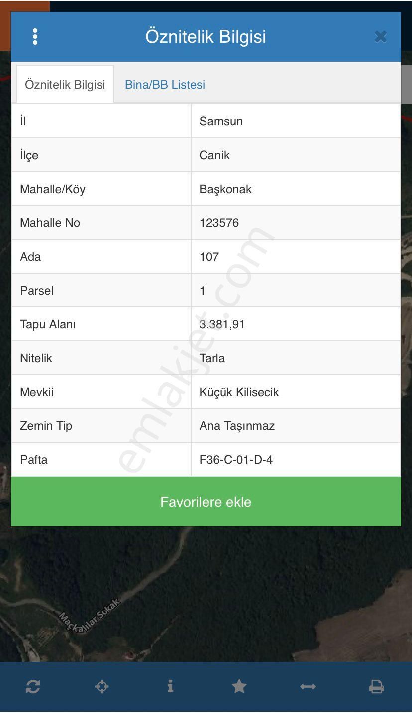 Akgün Kurumsal'dan Canik Başkonak'da 3381m2 Satılık Arsa - Görsel 3