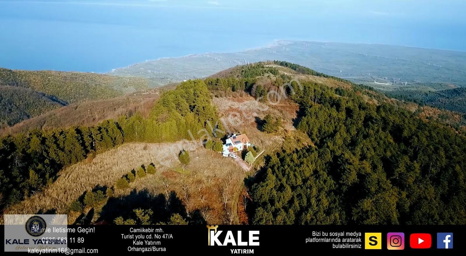 Kaleden Yenisölözde 41657m Eşsiz Manzaralı Çiftlik Ve Müştemilat - Görsel 7