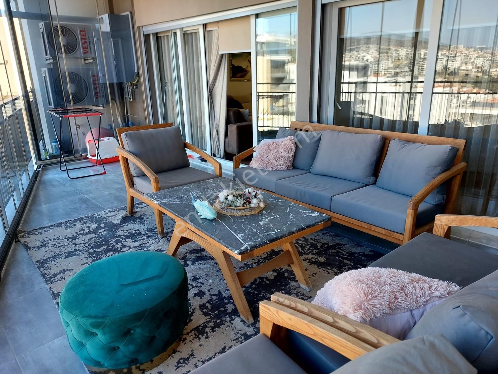 Doğalgaz - Klima-lüx Eşyalı -havuzlu - Geniş 3+1 Daire - Görsel 4