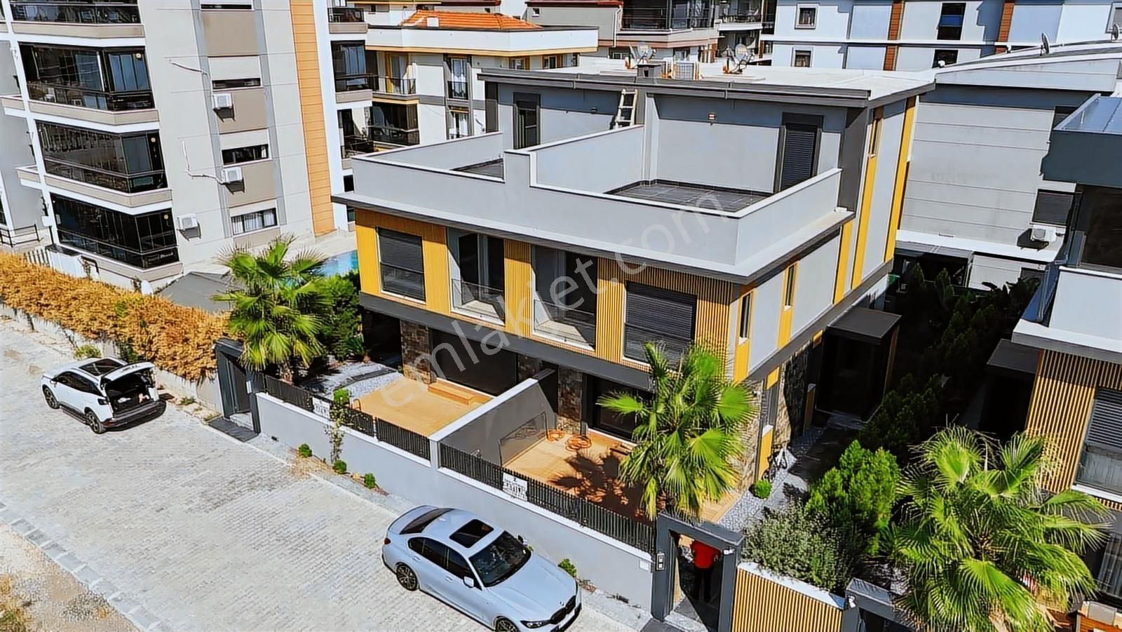 Q'zen Den Müstakil Havuzlu Park Cepheli 4+1 Sıfır Lüks Villa - Görsel 7