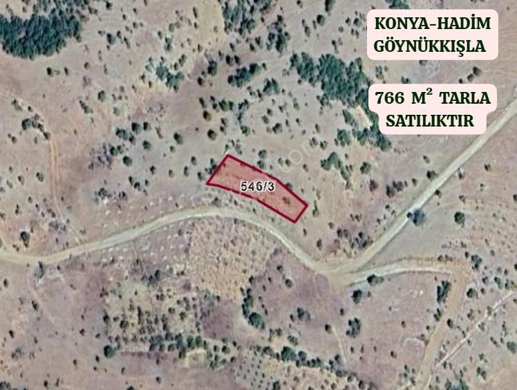 Konya Hadim Göynükkışla Köyünde 766 M² Tarla Satılıktır - Görsel 2