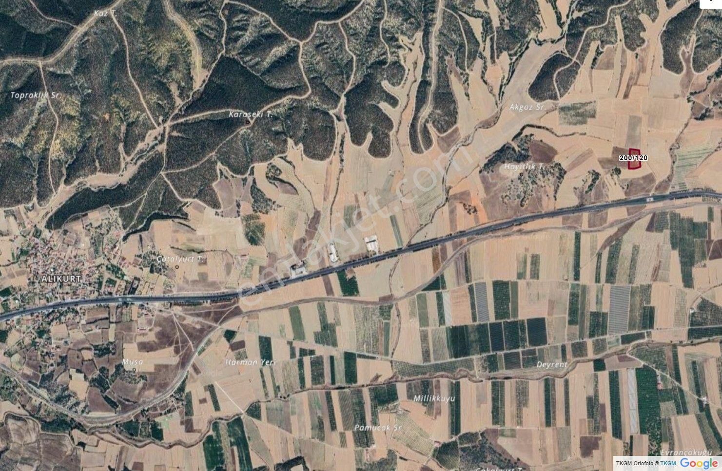 Acil Satılık Denizli Alikurt Denizli-afyon Karayolu 150mt Tarla - Görsel 4