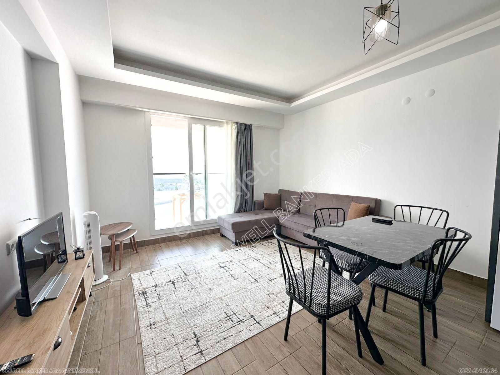 Ağaçlı'da Deniz Ve Havuz Manzaralı, Site İçinde 1+1 Daire - Görsel 5