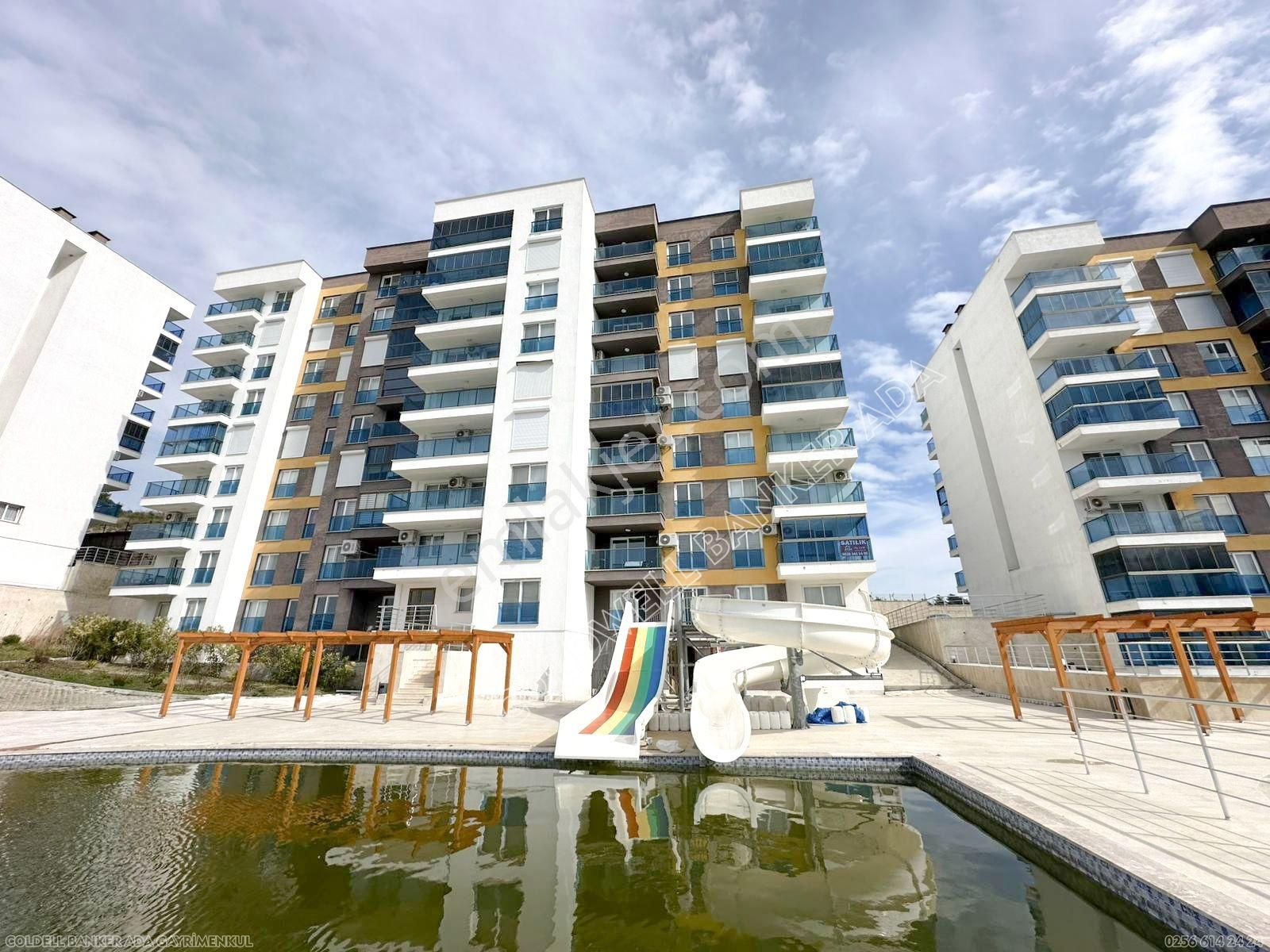 Ağaçlı'da Deniz Ve Havuz Manzaralı, Site İçinde 1+1 Daire - Görsel 14