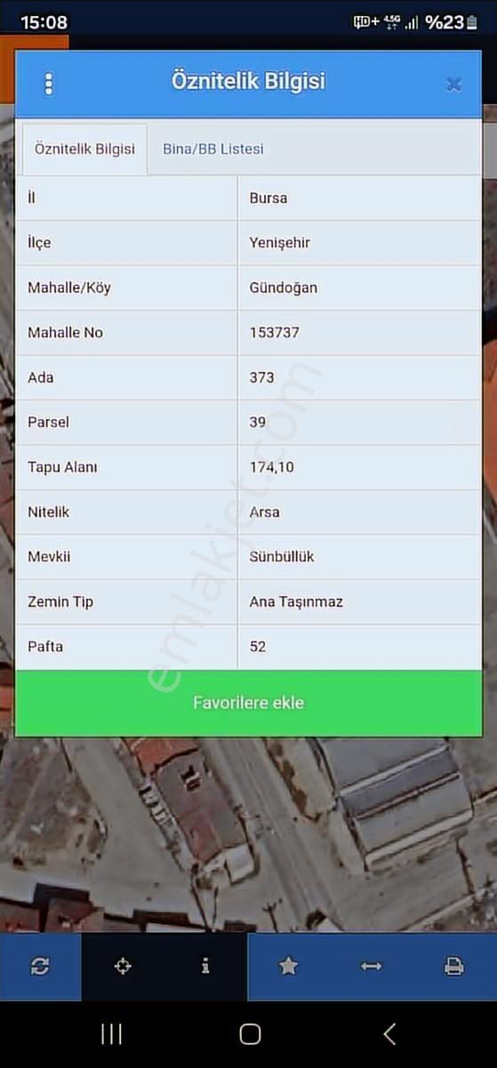 174m3kat İmarlı Cift Daire Yapılabilen Liseye Bitişik Müstakilev - Görsel 4