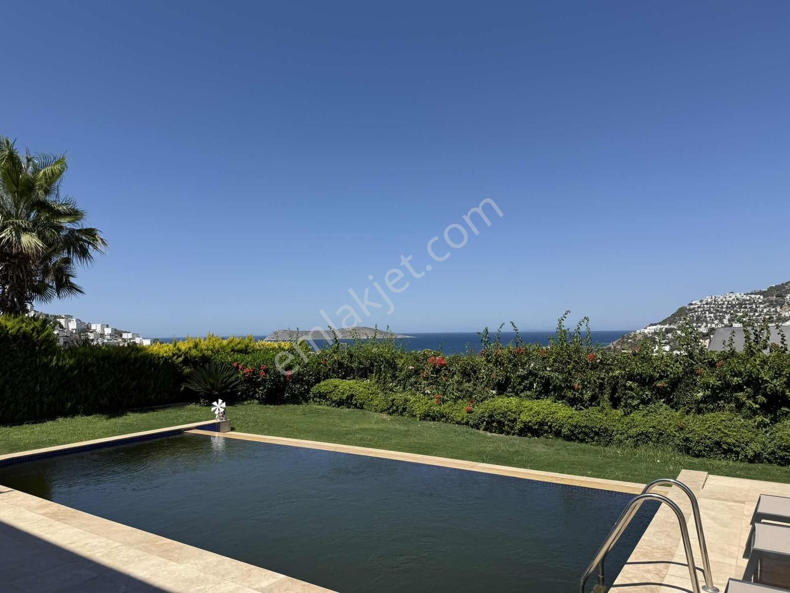 Bodrum Gümüşlük' Te Satılık Müstakil, Deniz Manzaralı 3+1 Villa - Görsel 15