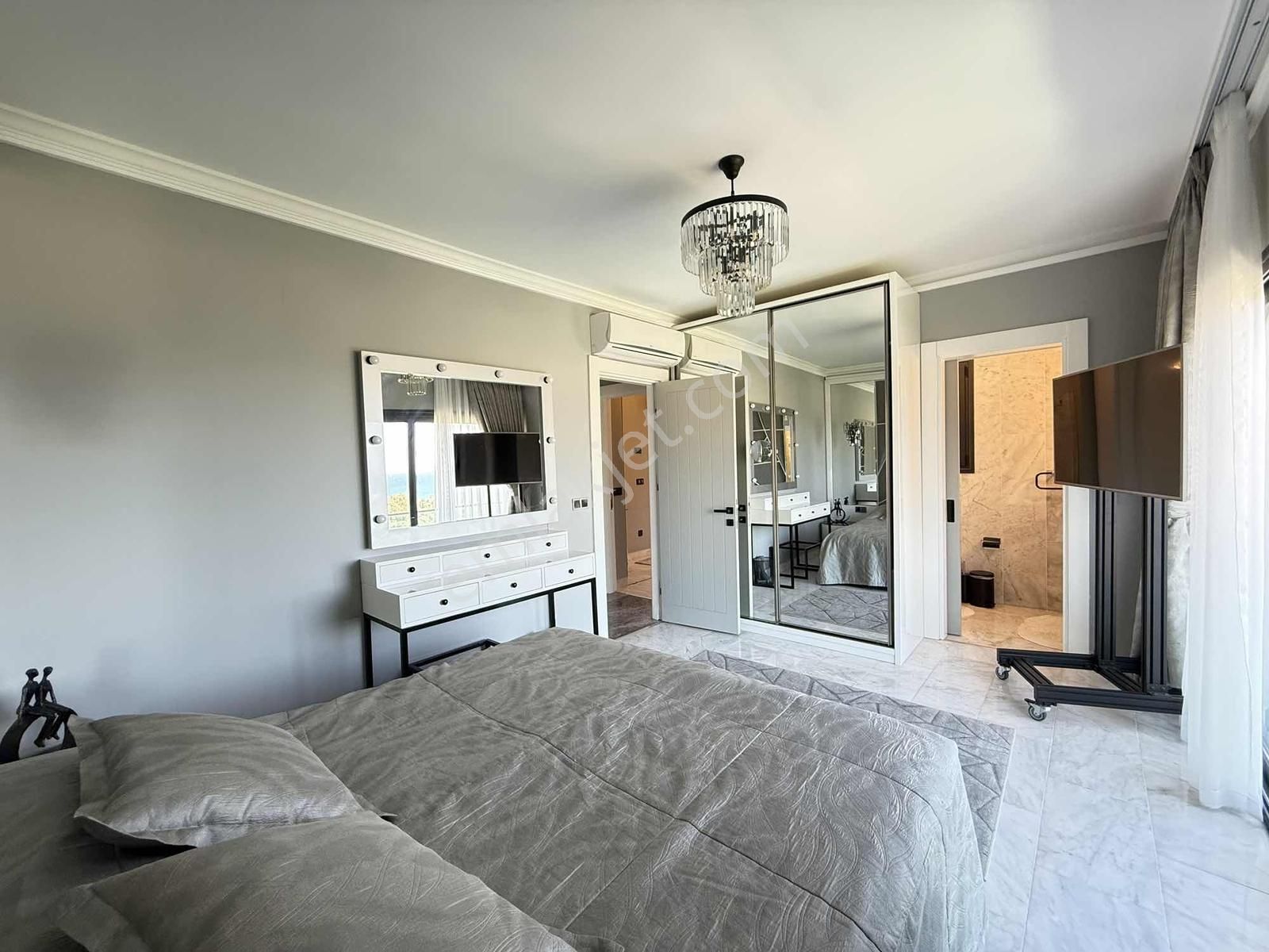 Bodrum Gümüşlük' Te Satılık Müstakil, Deniz Manzaralı 3+1 Villa - Görsel 6