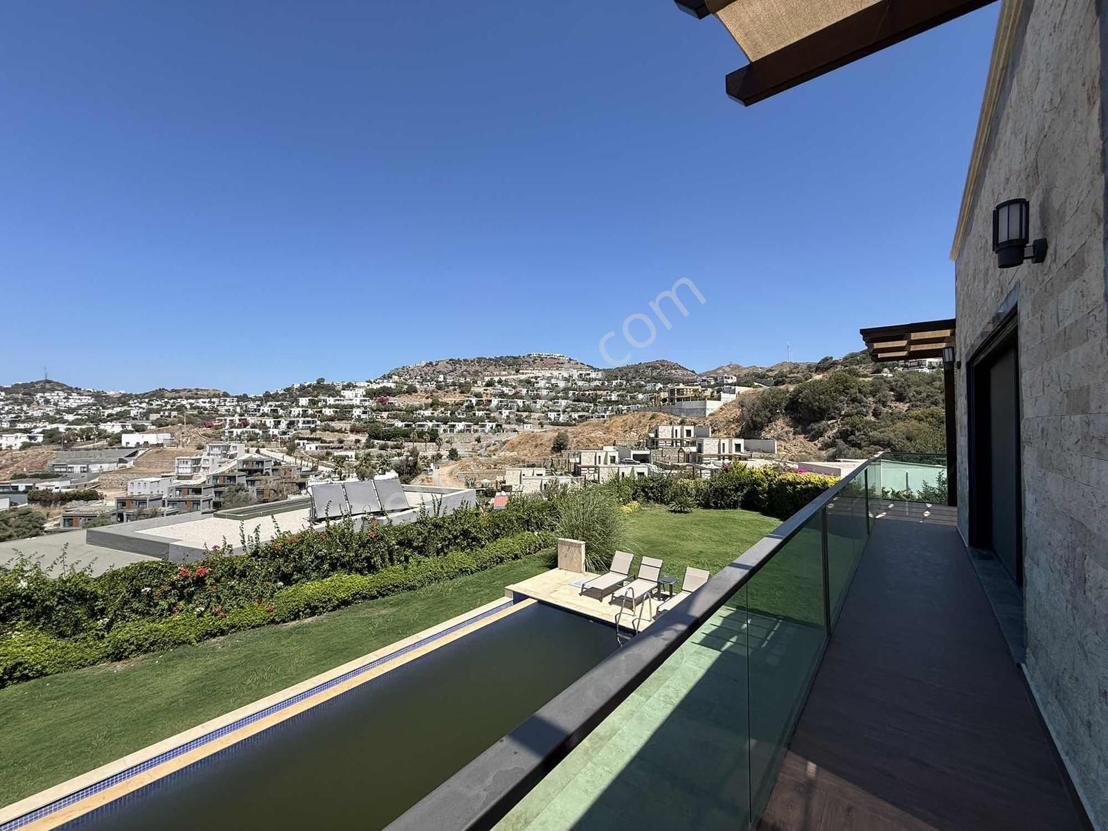 Bodrum Gümüşlük' Te Satılık Müstakil, Deniz Manzaralı 3+1 Villa - Görsel 23