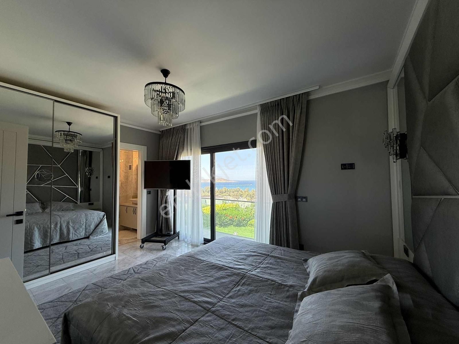 Bodrum Gümüşlük' Te Satılık Müstakil, Deniz Manzaralı 3+1 Villa - Görsel 27