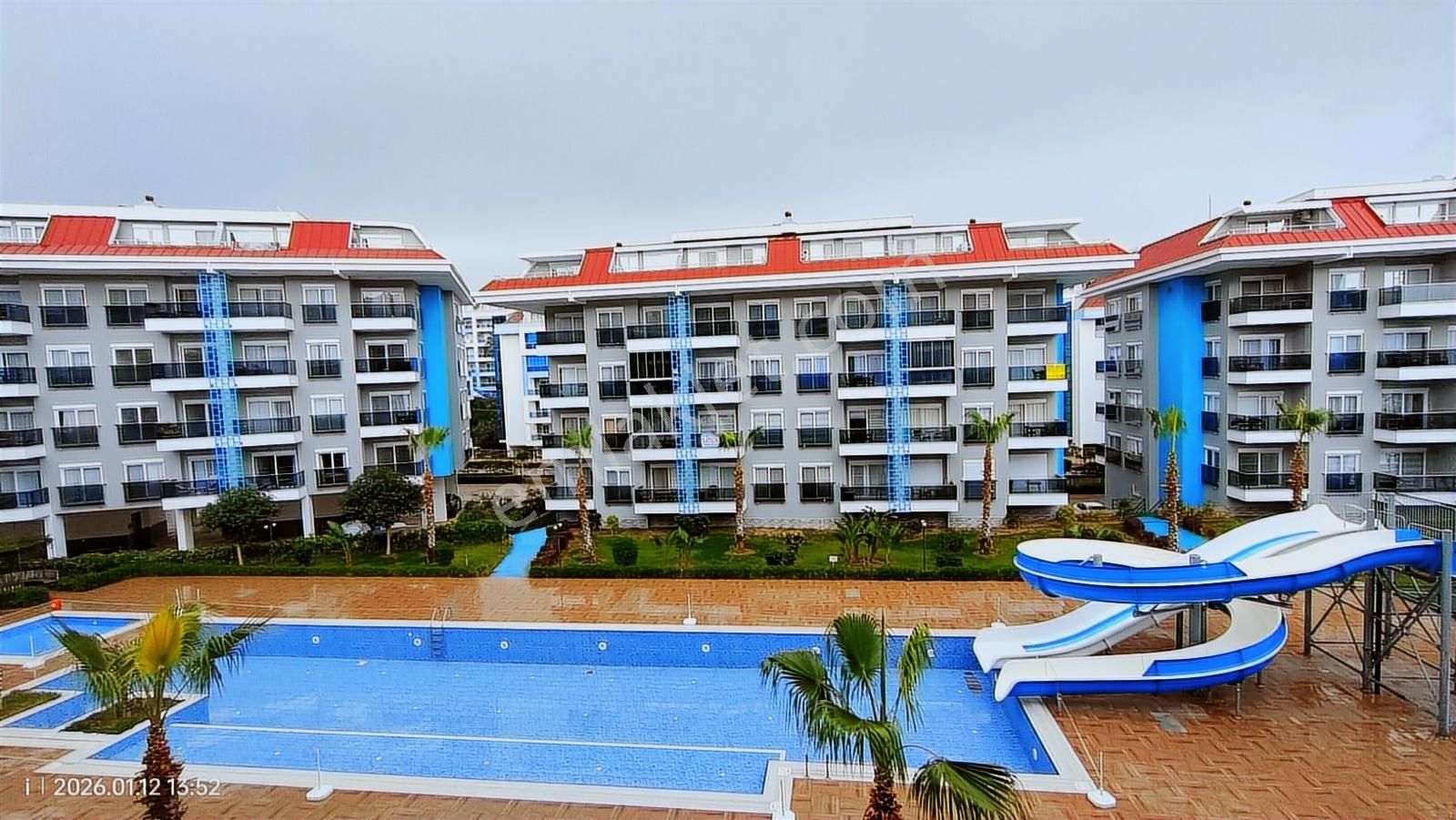 Alanya Kestel Calypso Resıdence 1+1 Satılık Daire - Görsel 7